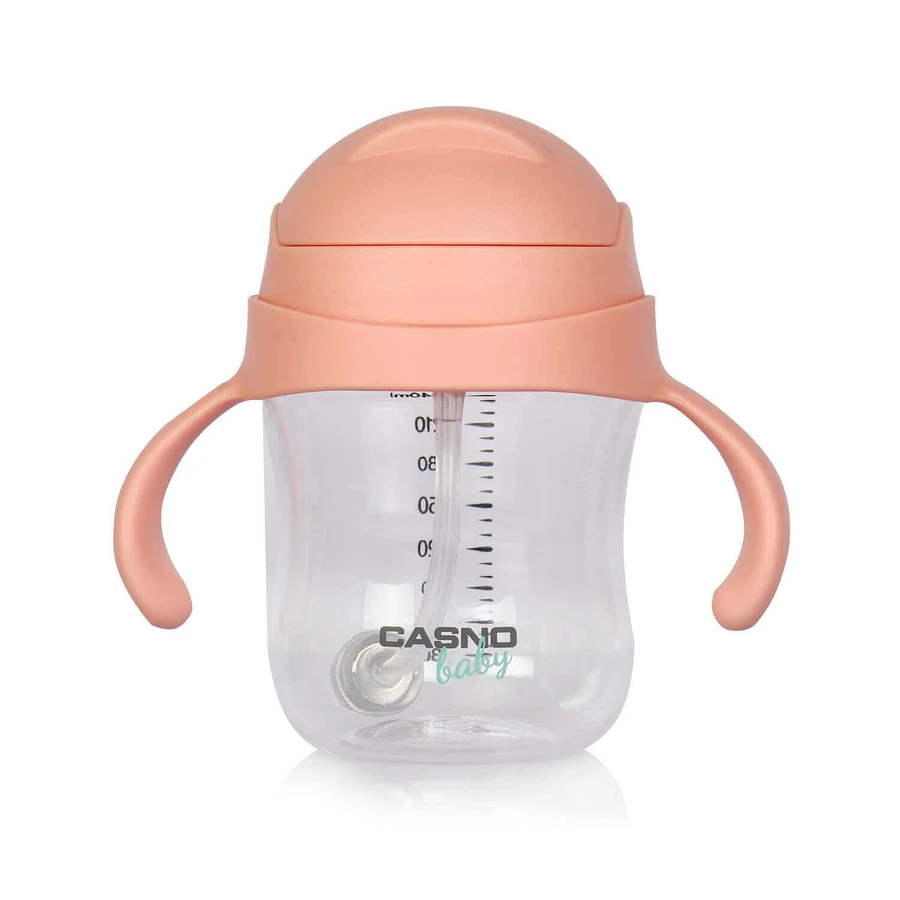Casno Baby, cană 2 în 1 Dizzy, roz deschis, de la 6 luni, 240 мл: цены и характеристики