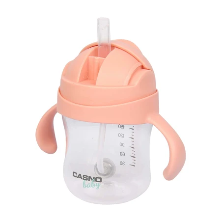 Casno Baby, cană 2 în 1 Dizzy, roz deschis, de la 6 luni, 240 мл: цены и характеристики