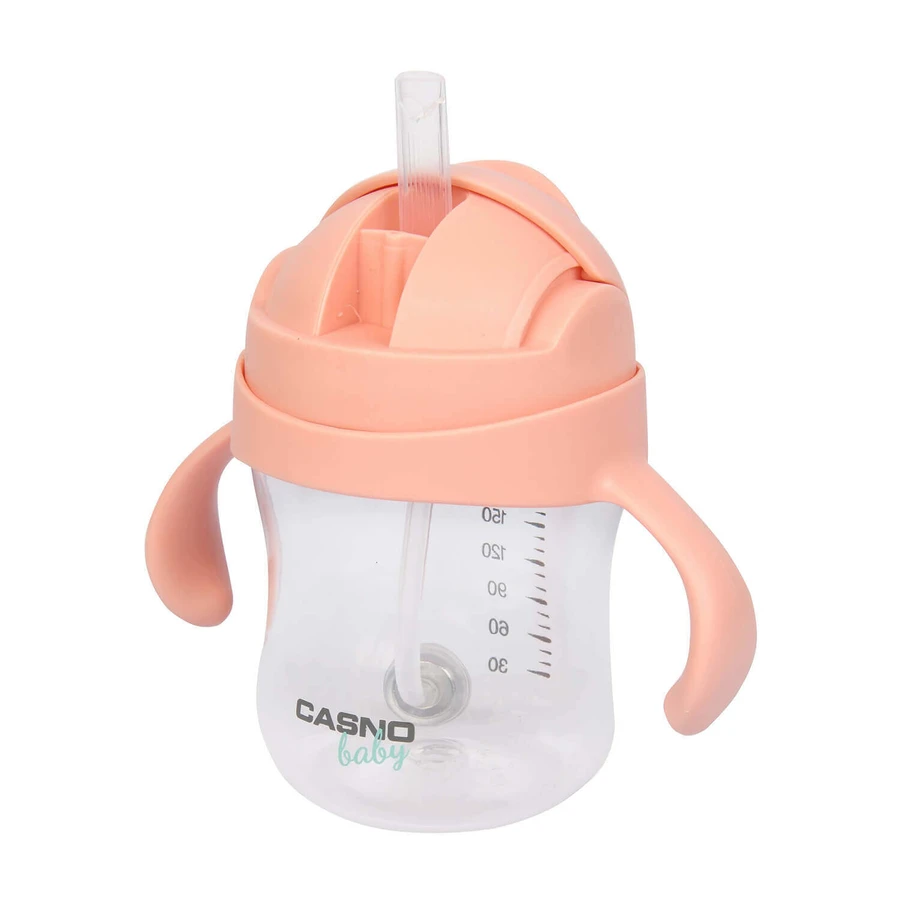 Casno Baby, cană 2 în 1 Dizzy, roz deschis, de la 6 luni, 240 мл: цены и характеристики