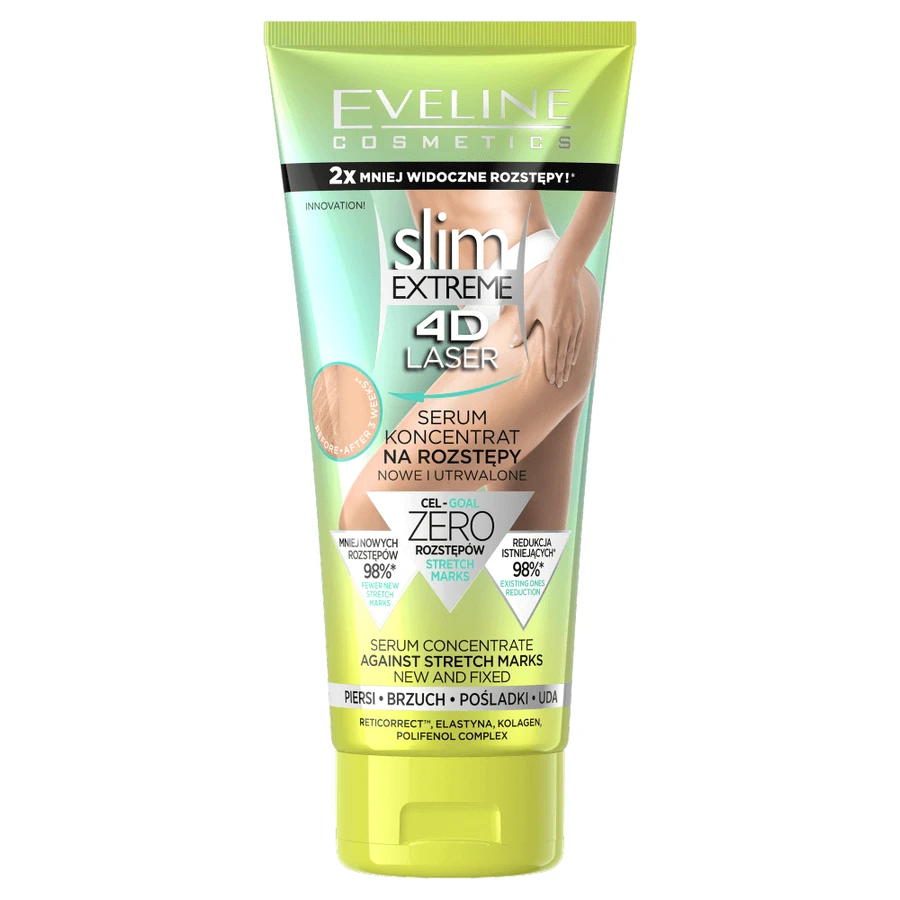 Eveline Cosmetics Slim Extreme 4D Laser Serum concentrat pentru vergeturi, 150 мл: цены и характеристики