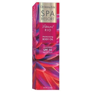 Увлажняющее солнцезащитное масло Dr Irena Eris SPA Resort Vibrant Rio SPF 50, 200 мл