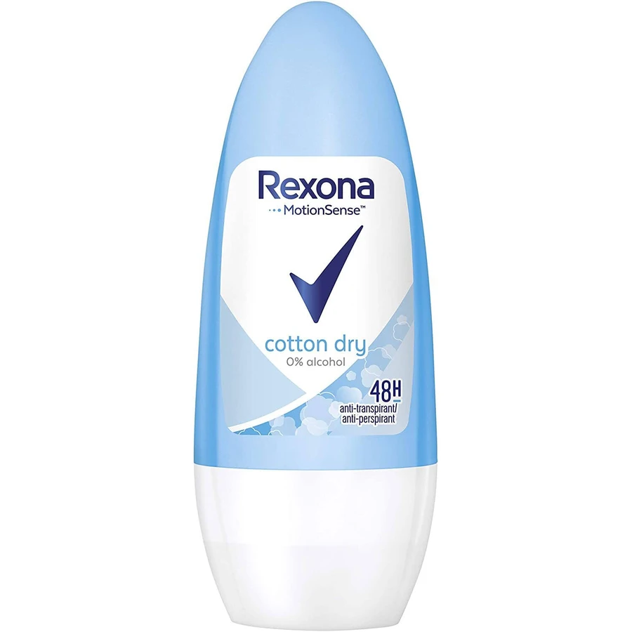 Rexona Cotton Dry, антиперспірант для жінок, 50 мл: ціни та характеристики
