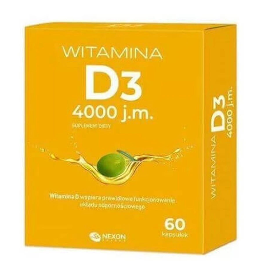 Вітамін D3 4000 МО, 60 капсул: ціни та характеристики