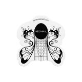 Шаблон NeoNail Butterfly для гелевих та акрилових методів, 100 шт