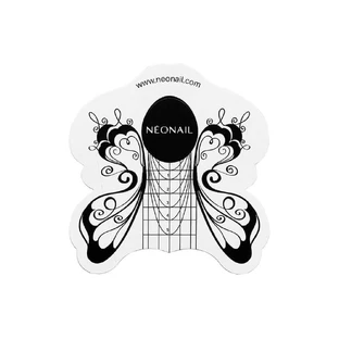 NeoNail Трафарет Butterfly для нанесения акрила и геля, 100 шт.