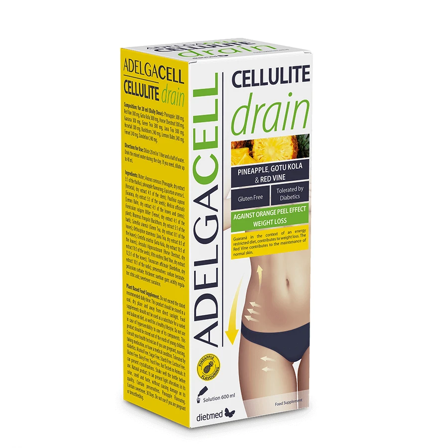 Оральна суспензія AdelgaCell Celulite Drain, 600 мл, Dietmed: ціни та характеристики