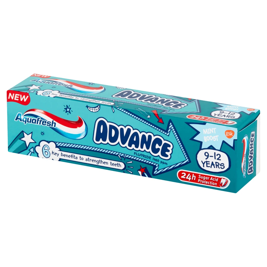Зубна паста Aquafresh Advance, 75 мл: ціни та характеристики