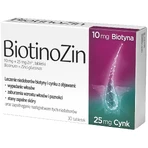 БиотиноЗин (BiotinoZin) 10 мг + 25 мг Zn2+, таблетки №30: цены и характеристики