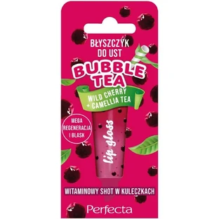 Perfecta Bubble Tea Lip Gloss Дика вишня + чай з камелії, 10 г