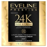 Eveline Cosmetics Prestige 24k Snail & Caviar нічний крем проти зморшок, 50 мл