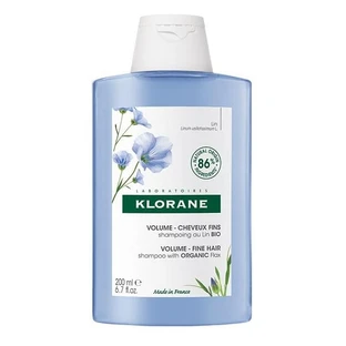 Klorane, Органический шампунь с льном, 200 мл