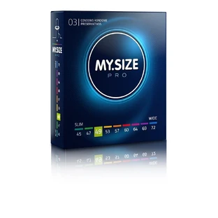 My Size PRO, Презервативи 49 мм, 3 шт