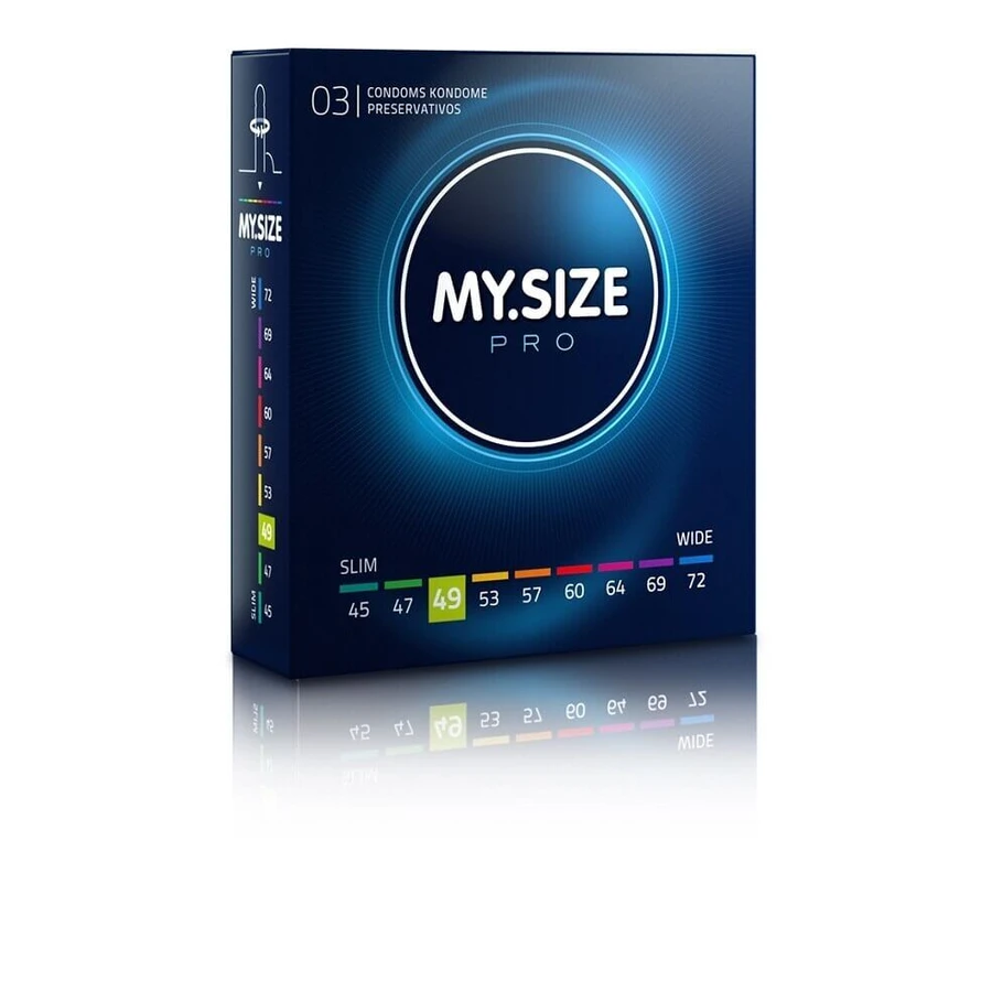 My Size PRO, Презервативи 49 мм, 3 шт: ціни та характеристики