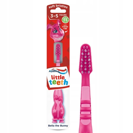 Зубная щетка Aquafresh Little Teeth для детей 3-5 лет, мягкая: цены и характеристики