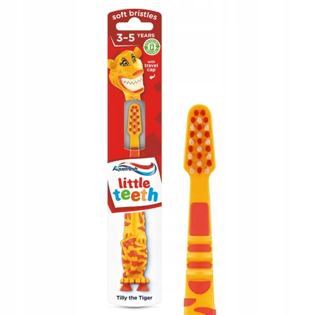 Зубная щетка Aquafresh Little Teeth для детей 3-5 лет, мягкая: цены и характеристики