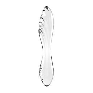 Satisfyer Dazzling Crystal 1 Прозрачный стеклянный фаллоимитатор, 1 штука