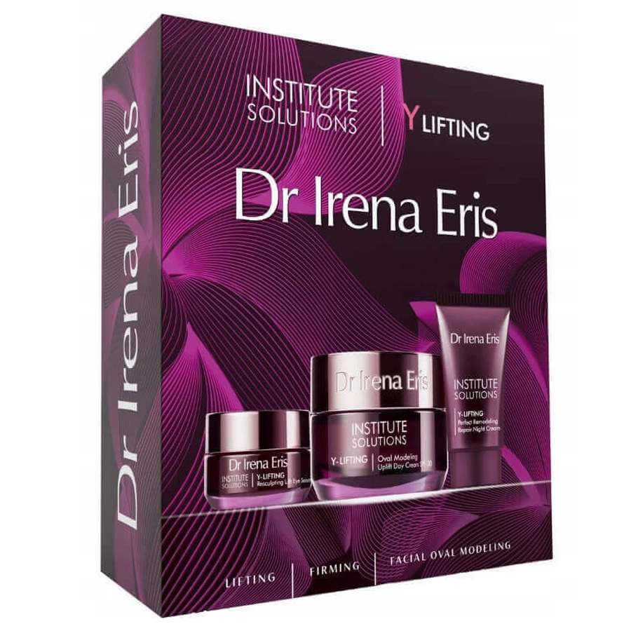 Dr Irena Eris Y Lifting Modeling and Lifting Set Дневной крем SPF 20 50 мл + Ночной крем 30 мл + Крем-сыворотка для кожи вокруг глаз 15 мл: цены и характеристики