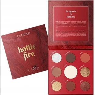 Claresa, палитра теней Hottie Fire, 12 г