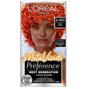 L Oreal Paris Preference MetaVivids Wax Colour 6.403 Meta Coral