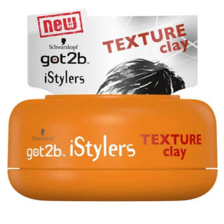 Schwarzkopf, Got2b, iStylers Texture Clay, Паста для укладання волосся, 75 мл: ціни та характеристики