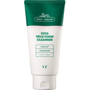 Мягкая очищающая пенка Cica Mild, 300 мл, VT Cosmtics