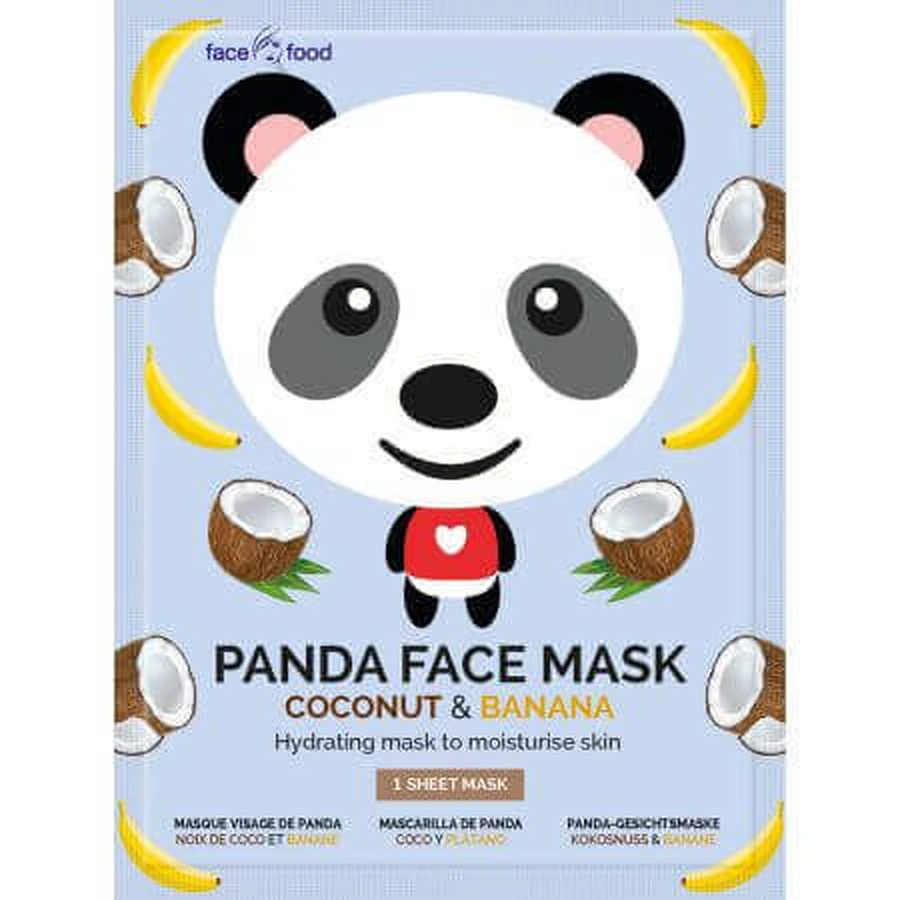 Маска для лица для подростков Panda 7th Heaven, 1 штука, Montagne Jeuness: цены и характеристики