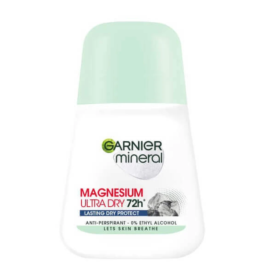 Ролоновий антиперспірант Garnier Mineral Magnesium Ultra Dry, 50 мл: ціни та характеристики
