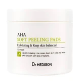 Мягкие пилинговые диски Dr. Hedison AHA, 70 шт.