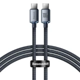 Baseus CAJY000601 USB-C - USB-C PD Cable 100W 5A 480Mb/s 1.2m - Black