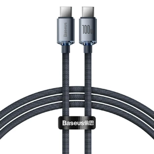 Baseus CAJY000601 USB-C - USB-C PD Cable 100W 5A 480Mb/s 1.2m - Black