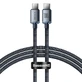 Baseus CAJY000601 USB-C - USB-C PD Cable 100W 5A 480Mb/s 1.2m - Black