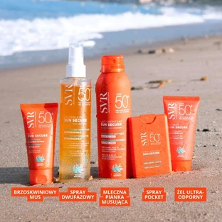 Крем-пінка SVR Sun Secure Blur Teinte Tinted Foam Cream Beige Rose SPF 50+, 50 мл