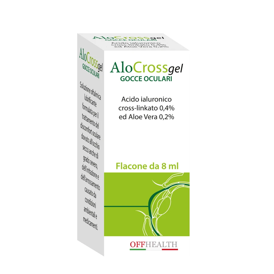 Гелеві краплі для очей Alocross, 8 мл, Offhealth: ціни та характеристики