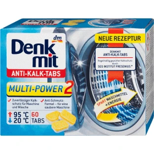 Таблетки против накипи Denkmit multi power, 60 шт.