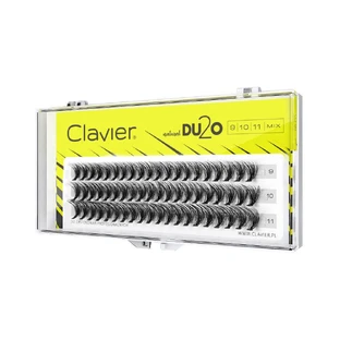 Clavier DU2O Double Volume MIX Пучки вій 9 мм-10 мм-11 мм