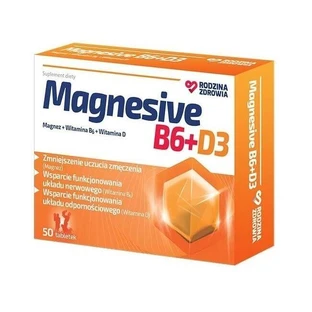Family Health Magnesive B6 + D3, 50 табл