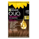 Краска для волос Garnier Olia 6.35 Шоколадный светло-коричневый
