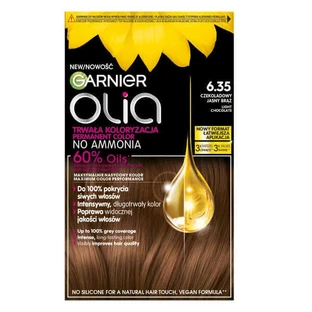 Краска для волос Garnier Olia 6.35 Шоколадный светло-коричневый