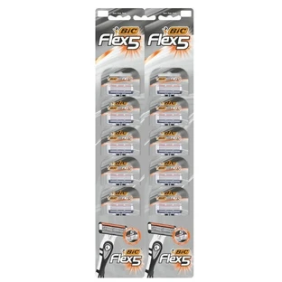 Одноразові бритви Bic Flex 5, 10 шт