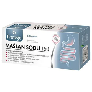 Protego, натрію бутират 150 мг, 60 капсул