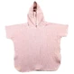 Муслінове пончо з капюшоном, 3-4 роки, рожевий, Baltic Bebe