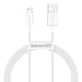 Baseus Superior USB - Кабель Lightning 2.4A 1 м Білий (CALYS-A02)