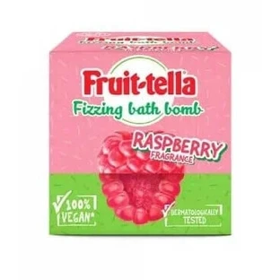 Шипучий шарик для ванны Fruittella Малина, 140 г
