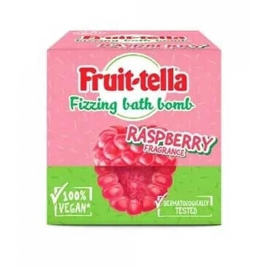 Шипучий шарик для ванны Fruittella Малина, 140 г: цены и характеристики