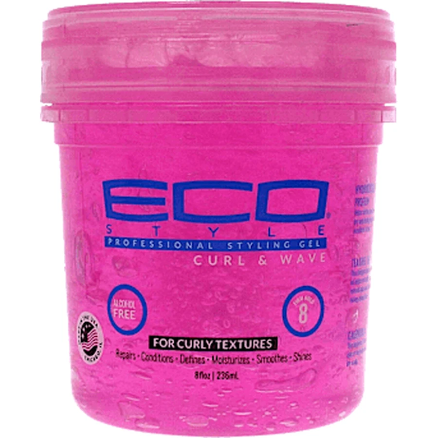 Гель Eco Styling Gel Curl & Wave Styling для укладки и стайлинга вьющихся и волнистых волос, 236 мл: цены и характеристики