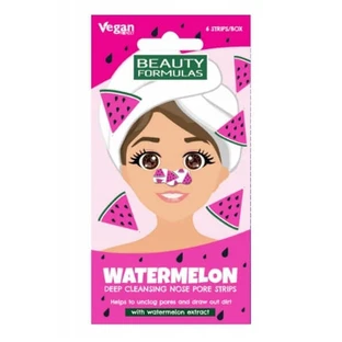 Beauty Formulas Watermelon Deep Cleansing Nose Strips, 6 шт