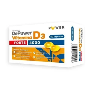 DePuwer Forte Витамин D3 4000, 60 капсул