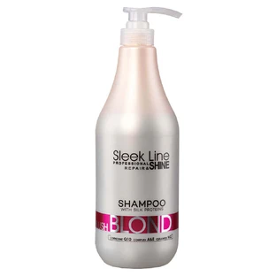 Шампунь Sleek Line Silk для светлых волос, 1000 мл