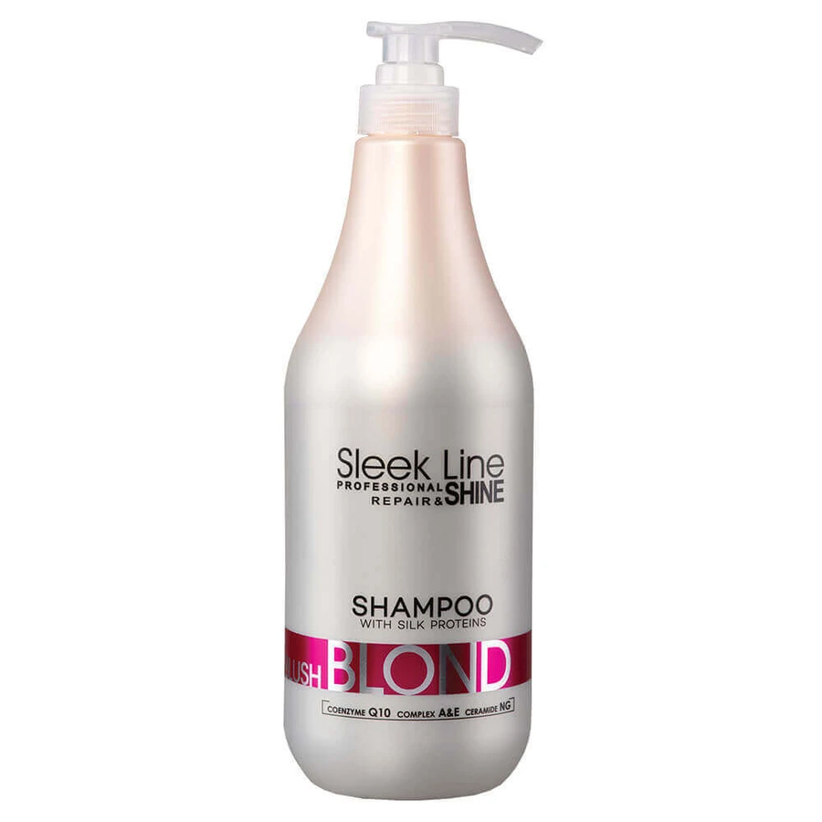 Шампунь Sleek Line Silk для світлого волосся, 1000 мл: ціни та характеристики
