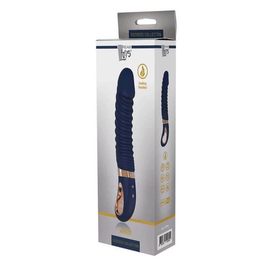 Dream Toys Goddess Collection Nereos Vibrator cu nervuri: цены и характеристики